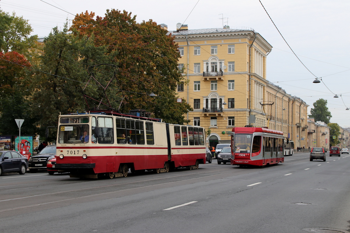 Санкт-Петербург, ЛВС-86К № 7017