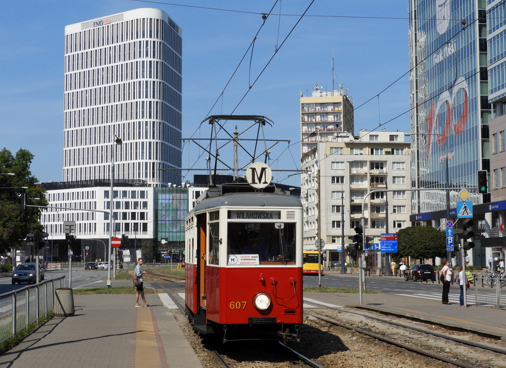 Варшава, Konstal N № 607
