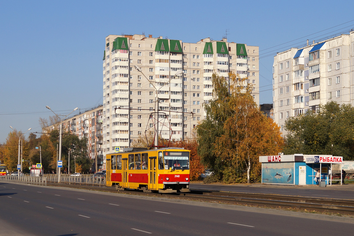 Барнаул, Tatra T6B5SU № 3148
