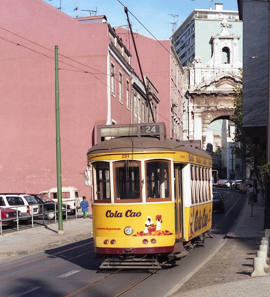 里斯本, Carris 2-axle motorcar (Standard) # 281
