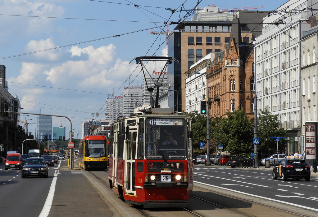 Варшава, Konstal 105Na № 1001