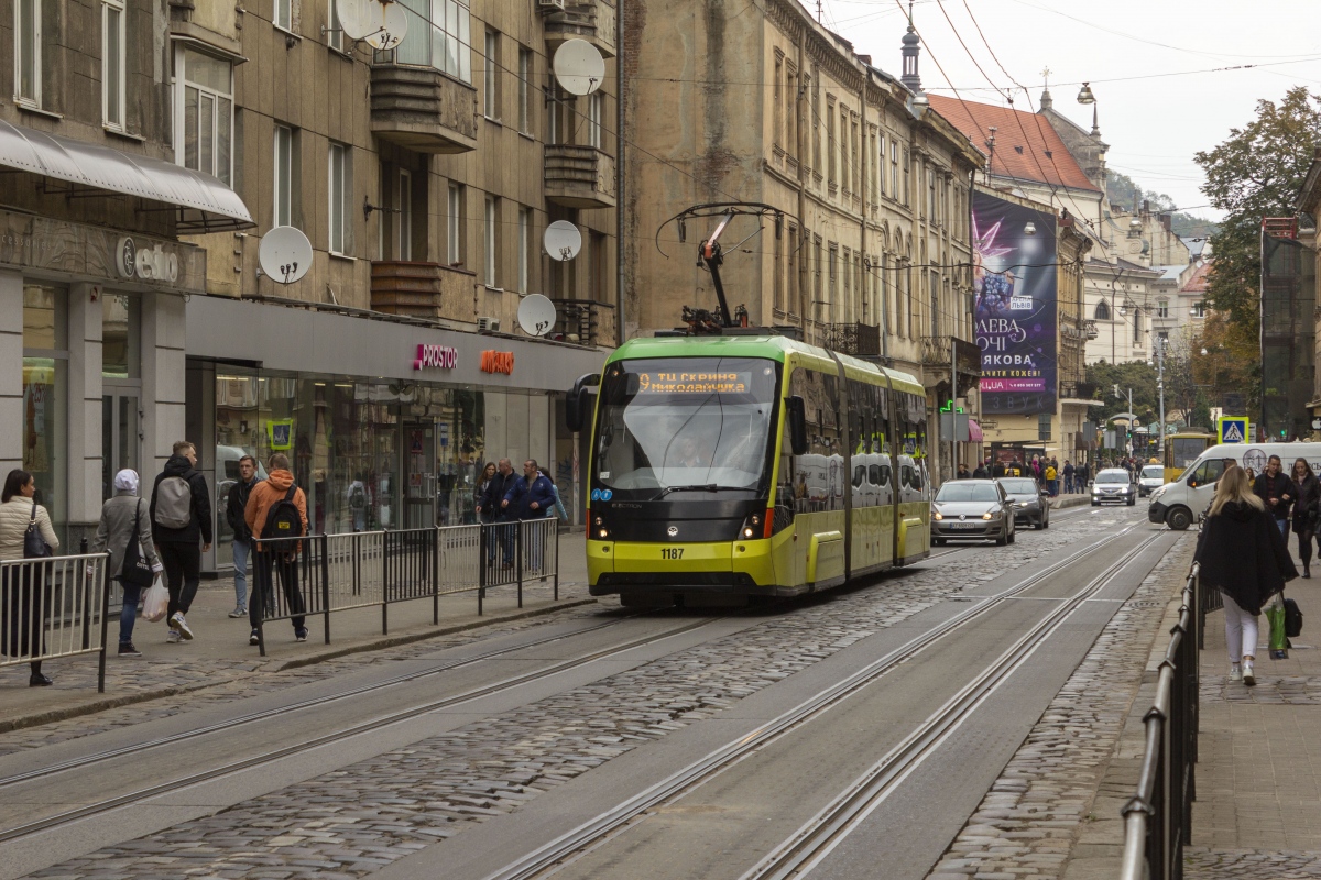 Львов, Electron T3L44 № 1187