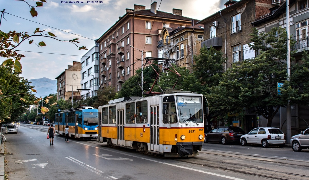 София, Tatra T6A2B № 2031