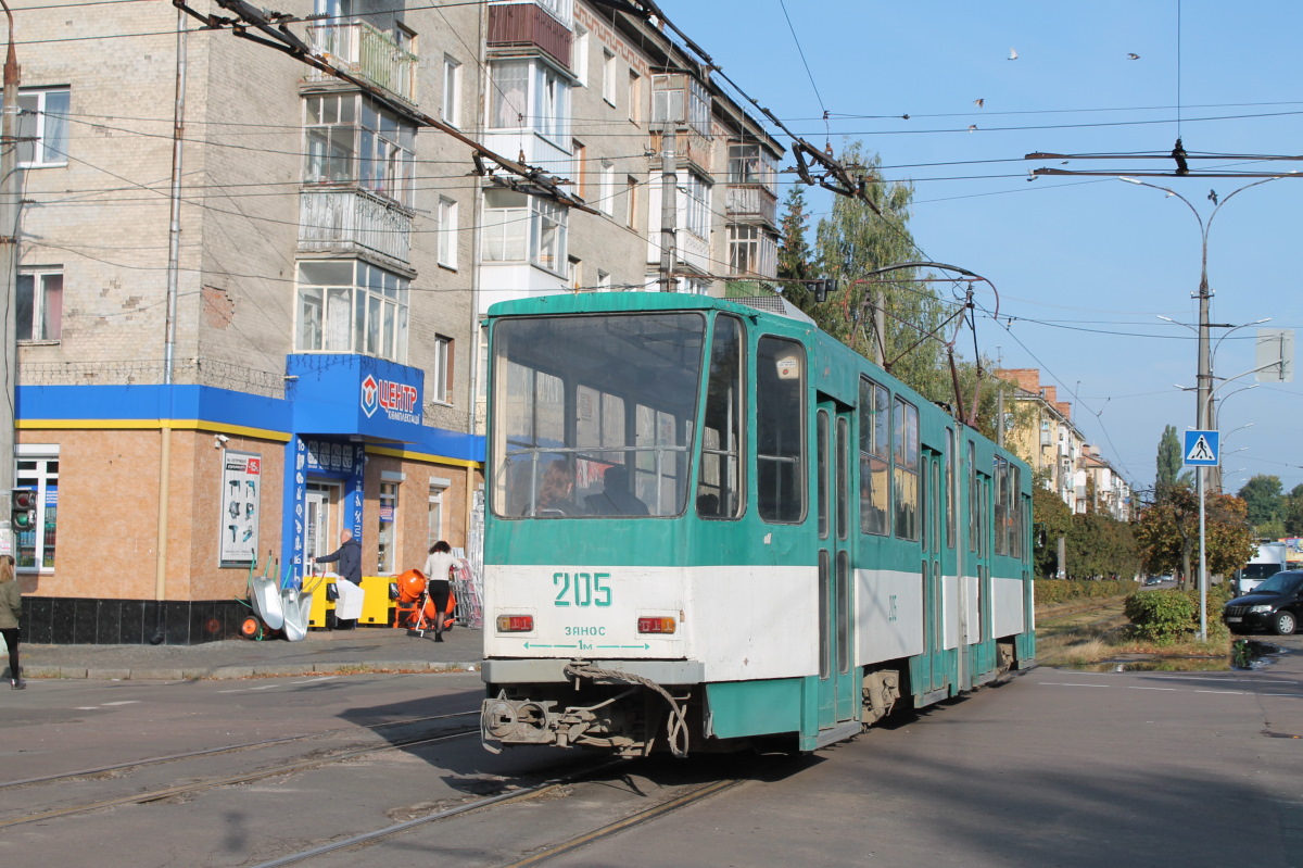 Житомир, Tatra KT4SU № 205