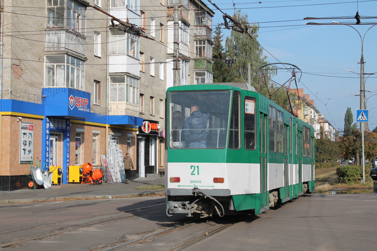 Житомир, Tatra KT4SU № 21