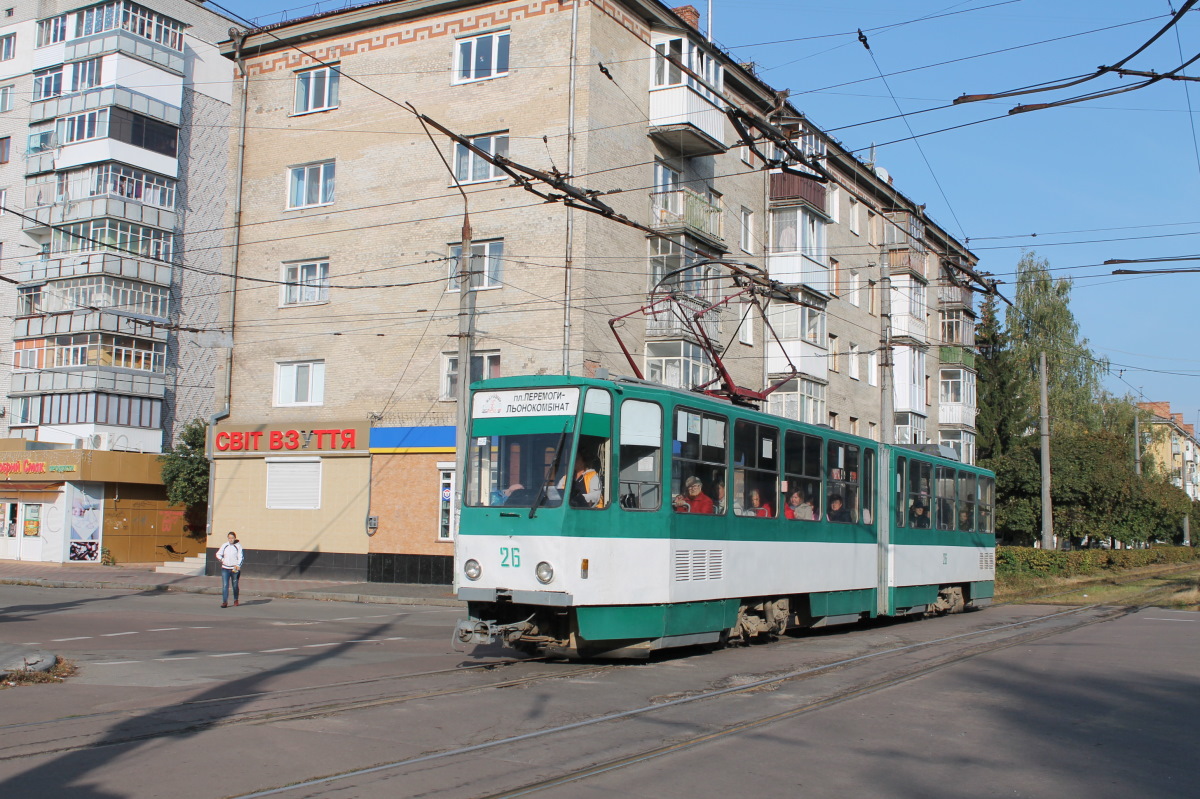 Житомир, Tatra KT4SU № 26