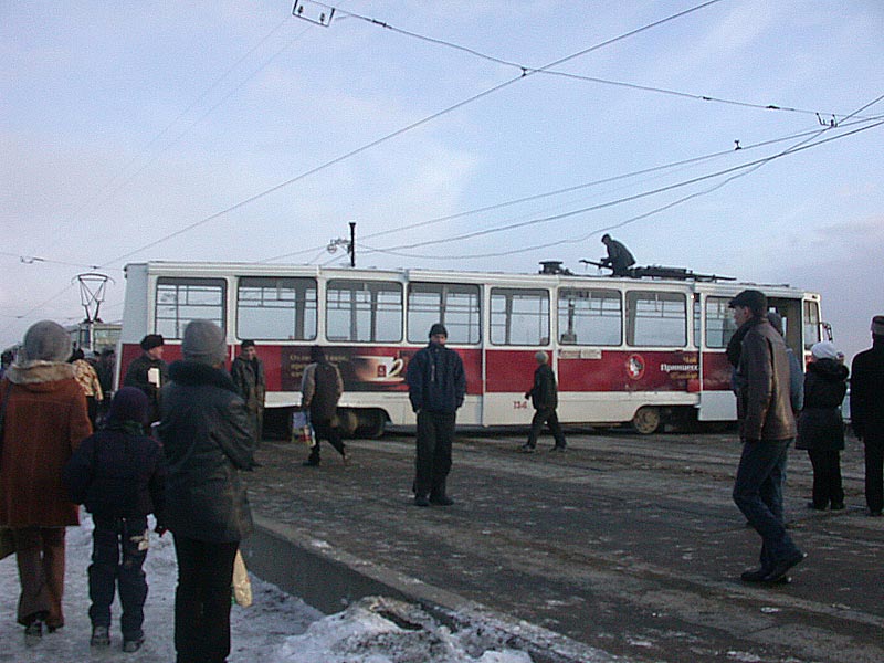 Иркутск, 71-605 (КТМ-5М3) № 134; Иркутск — Происшествия