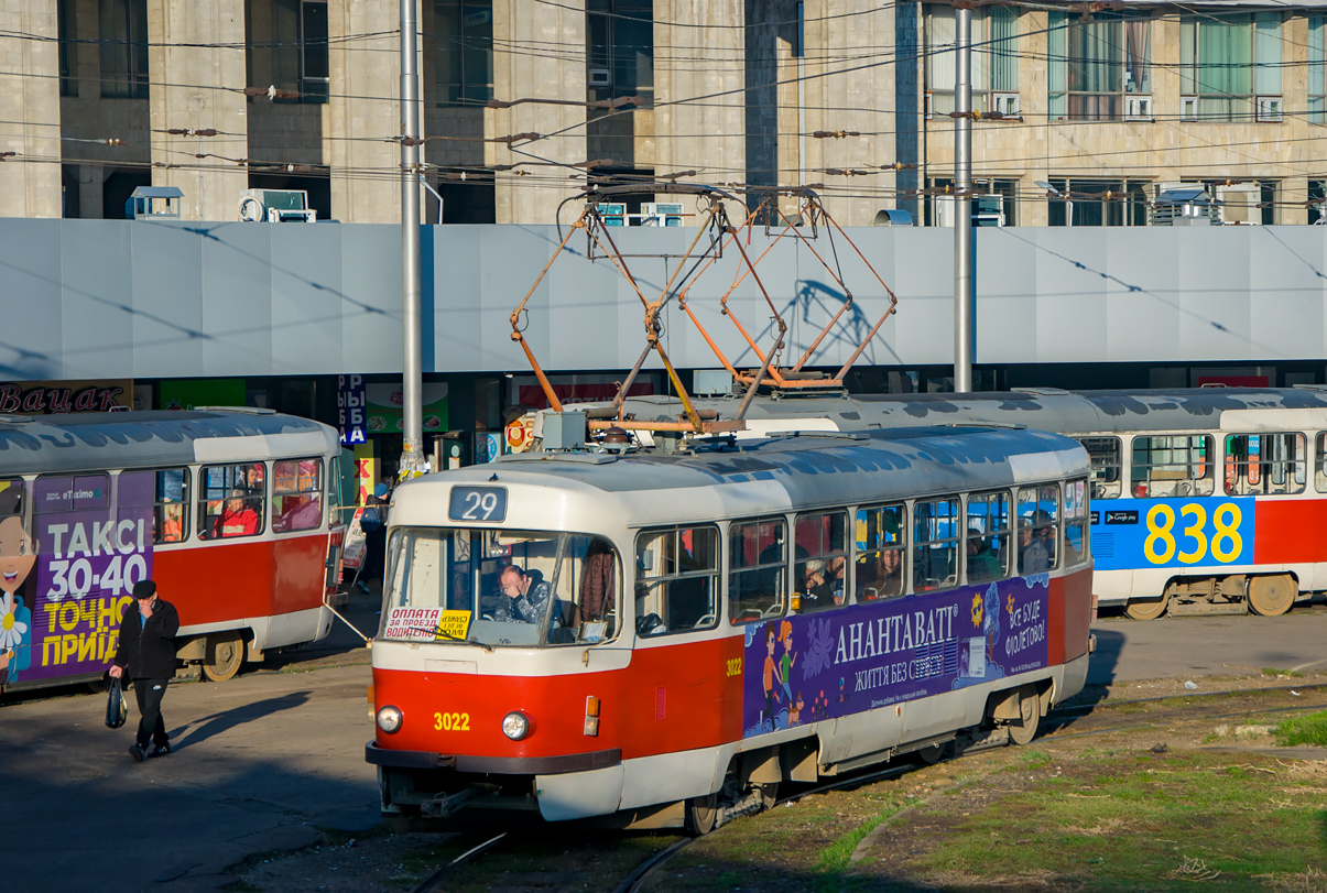 Харьков, Tatra T3SUCS № 3022