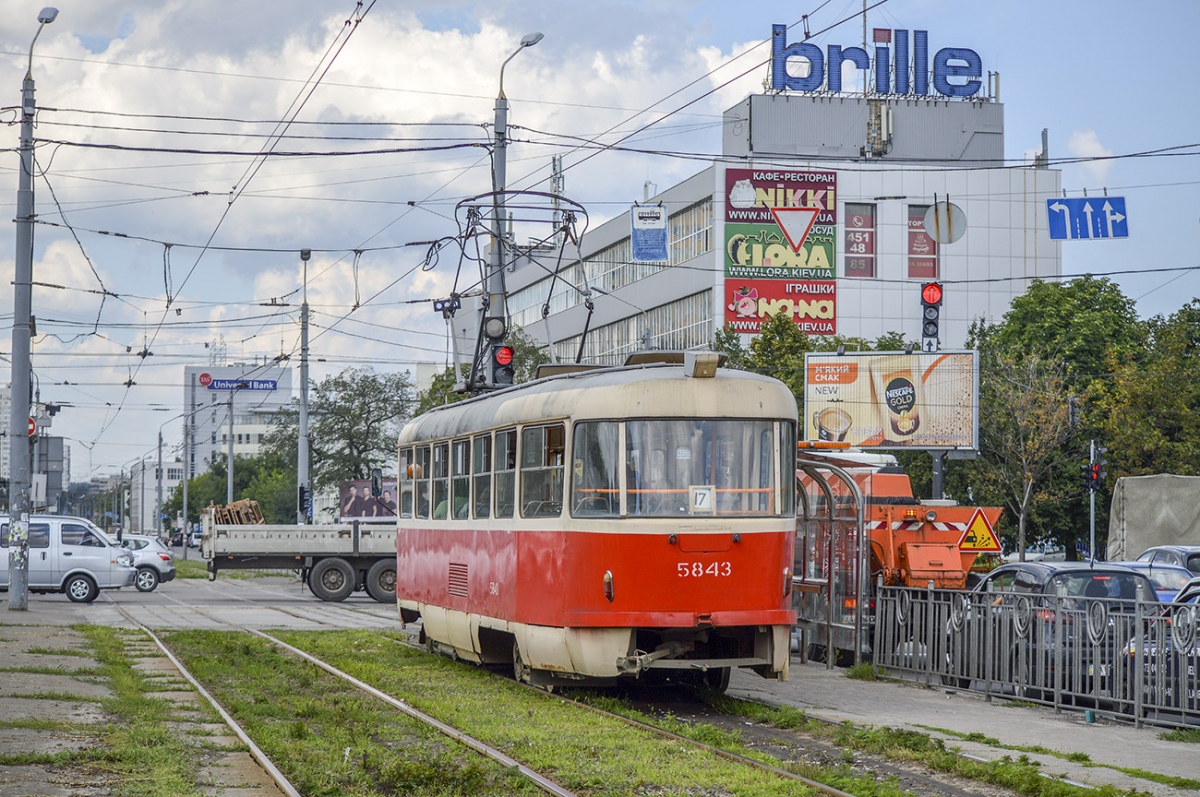Kijów, Tatra T3SU Nr 5843