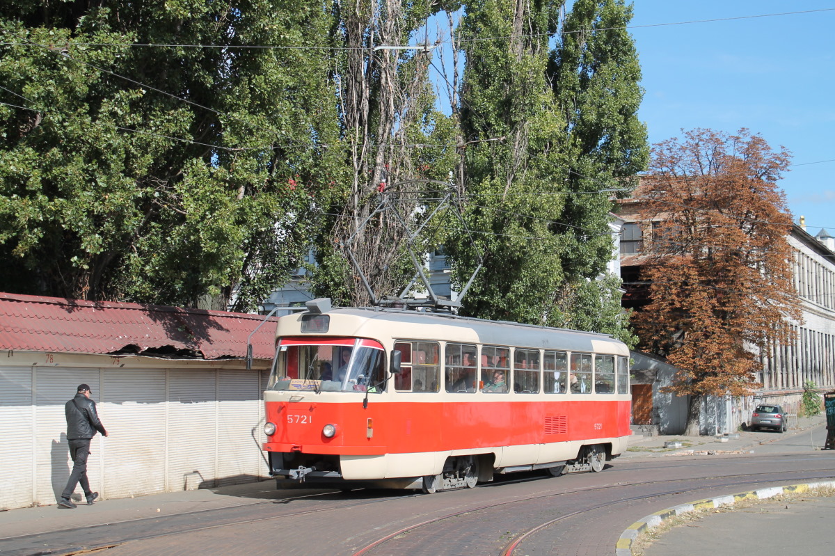 Киев, Tatra T3SU № 5721