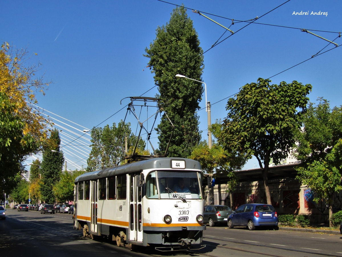 Bucureşti - Ilfov, Tatra T4R Nr. 3303