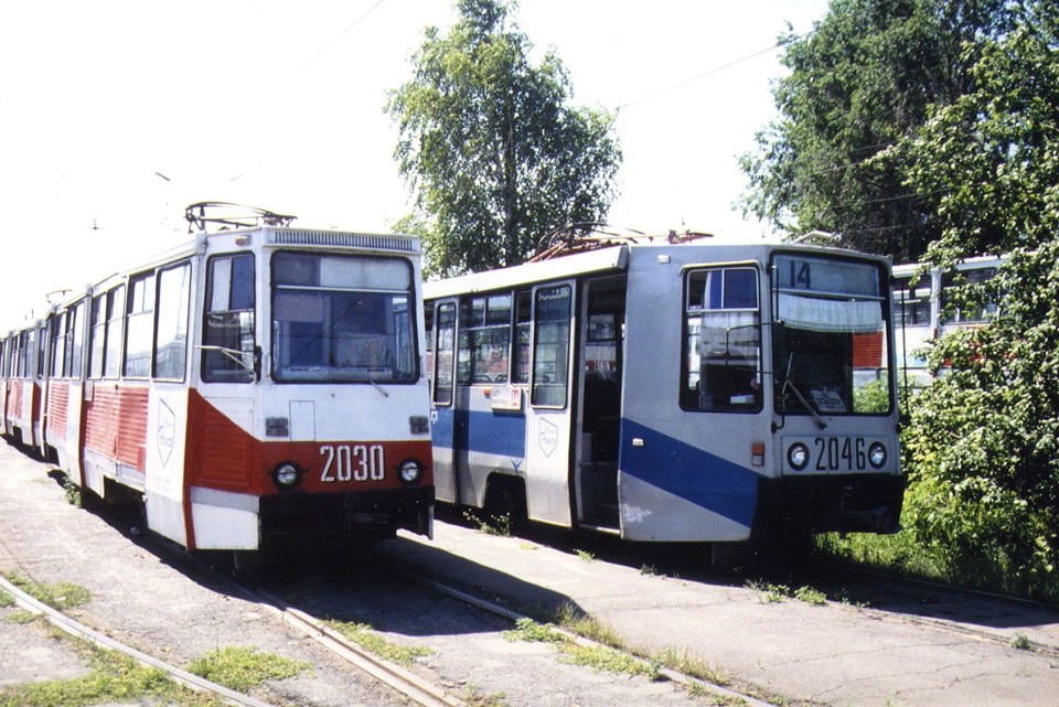 Челябинск, 71-605 (КТМ-5М3) № 2030; Челябинск, 71-608К № 2046
