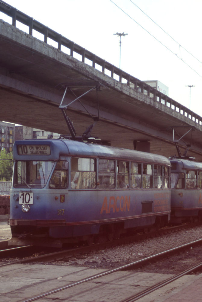 Варшава, Konstal 13N № 317