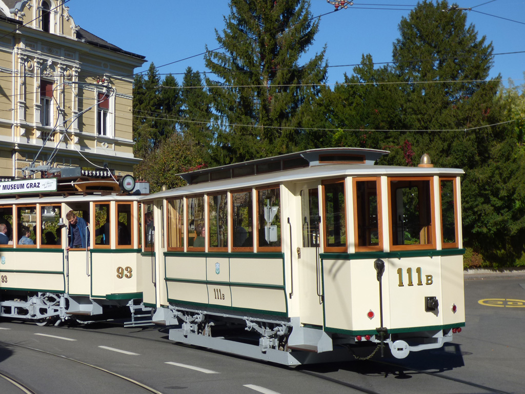 Грац, Двухосный прицепной вагон № 111B