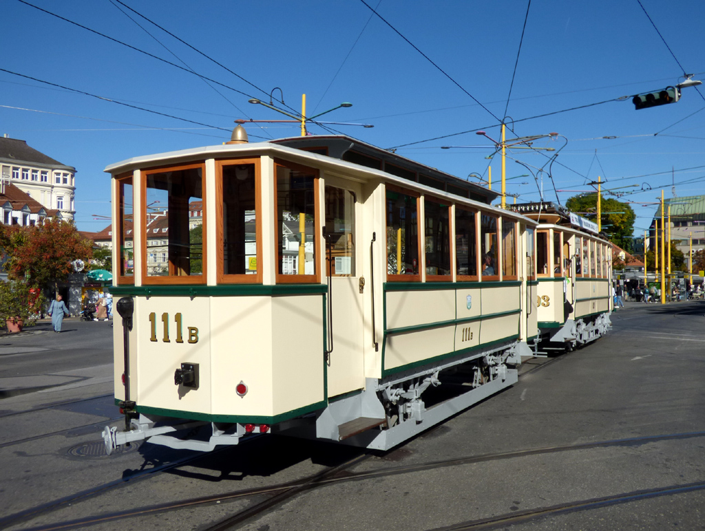 Грац, Двухосный прицепной вагон № 111B