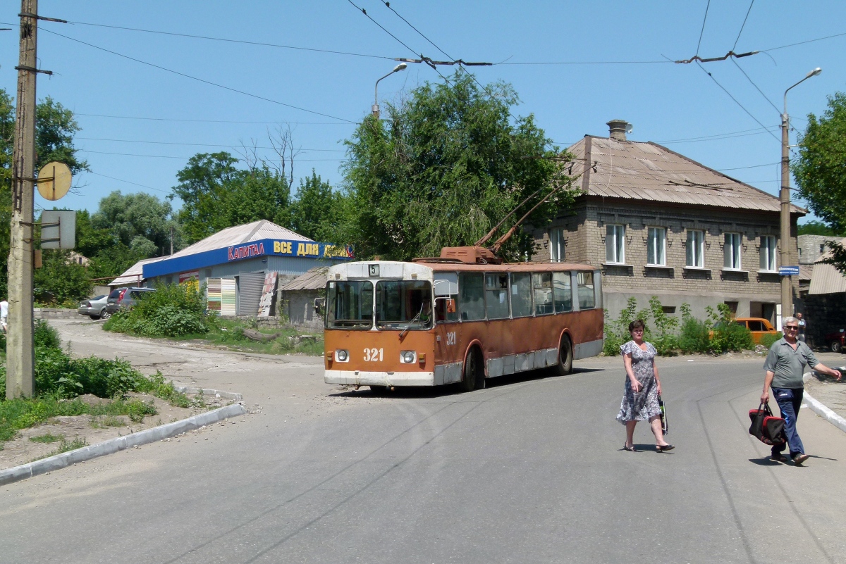 Алчевск — Троллейбусная сеть и инфраструктура
