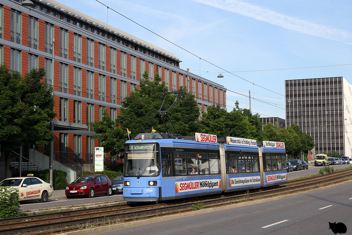 Мюнхен, Adtranz R2.2b № 2150
