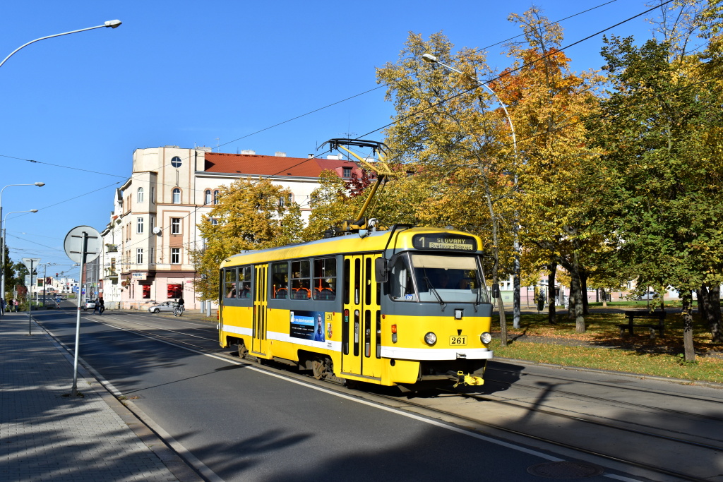 Пльзень, Tatra T3R.P № 261