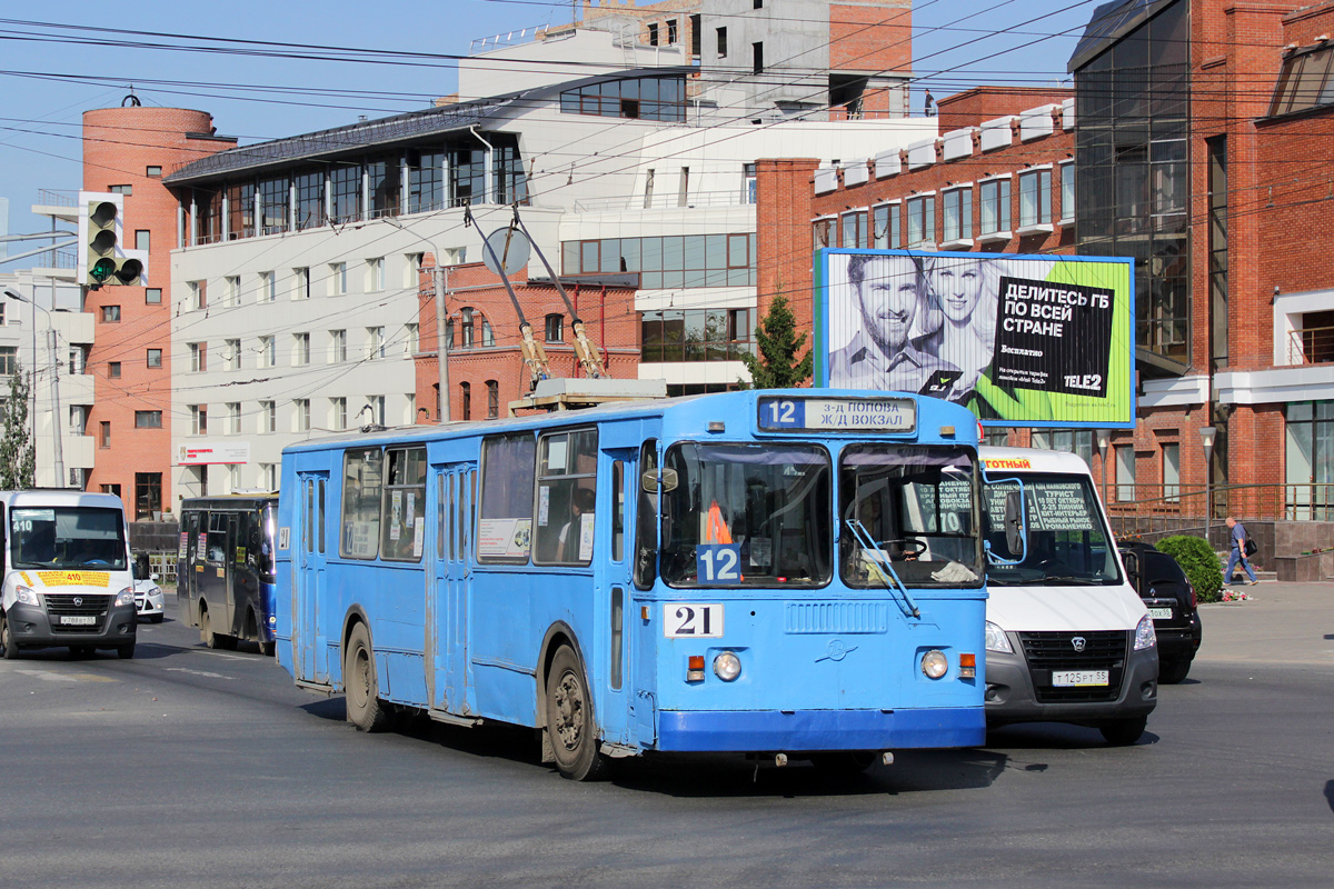 Омск, ЗиУ-682Г-012 [Г0А] № 21