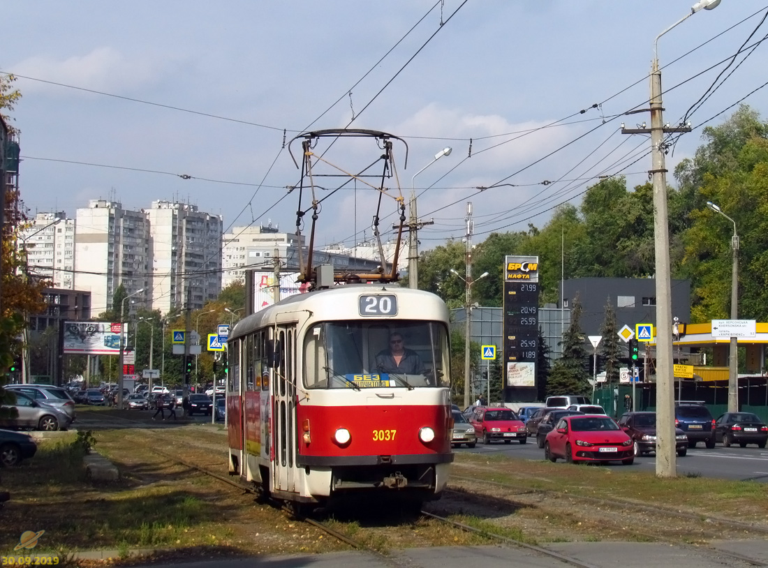 Харьков, Tatra T3SUCS № 3037