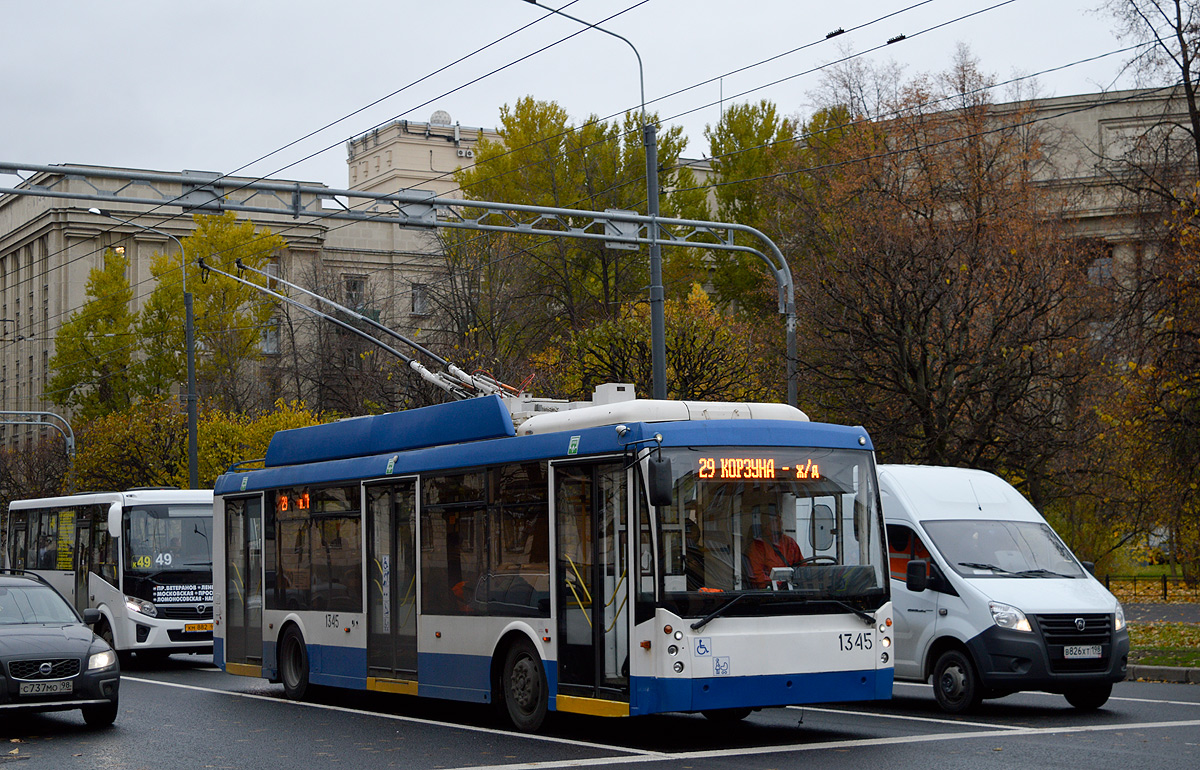 Санкт-Петербург, Тролза-5265.00 «Мегаполис» № 1345