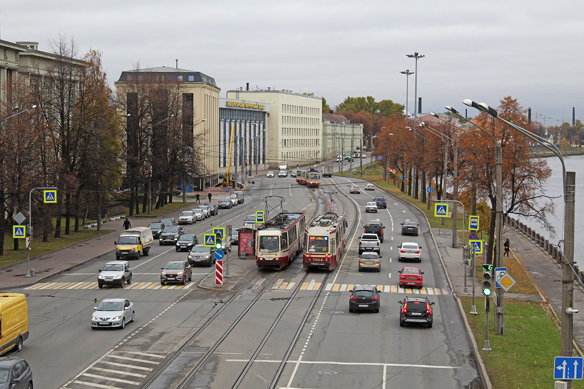 Санкт-Петербург — Трамвайные линии и инфраструктура