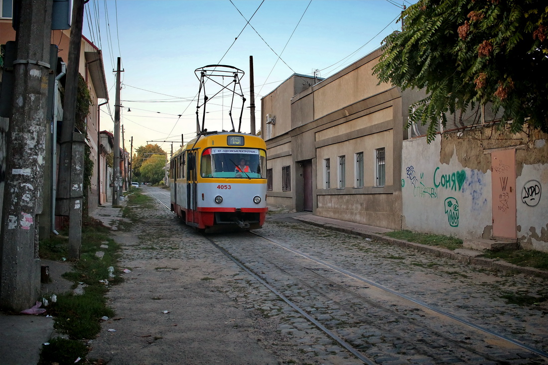 Одесса, Tatra T3R.P № 4053