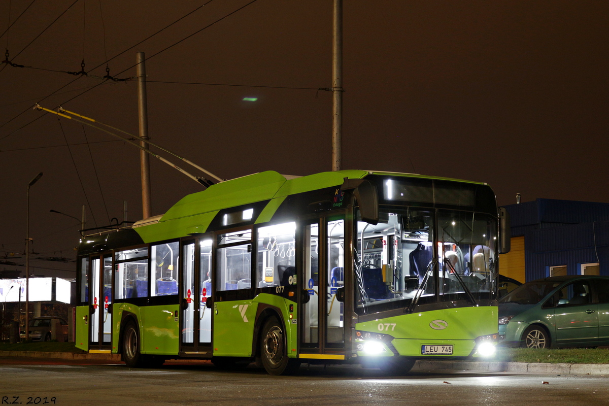 Kaunas, Solaris Trollino IV 12 Medcom — 077