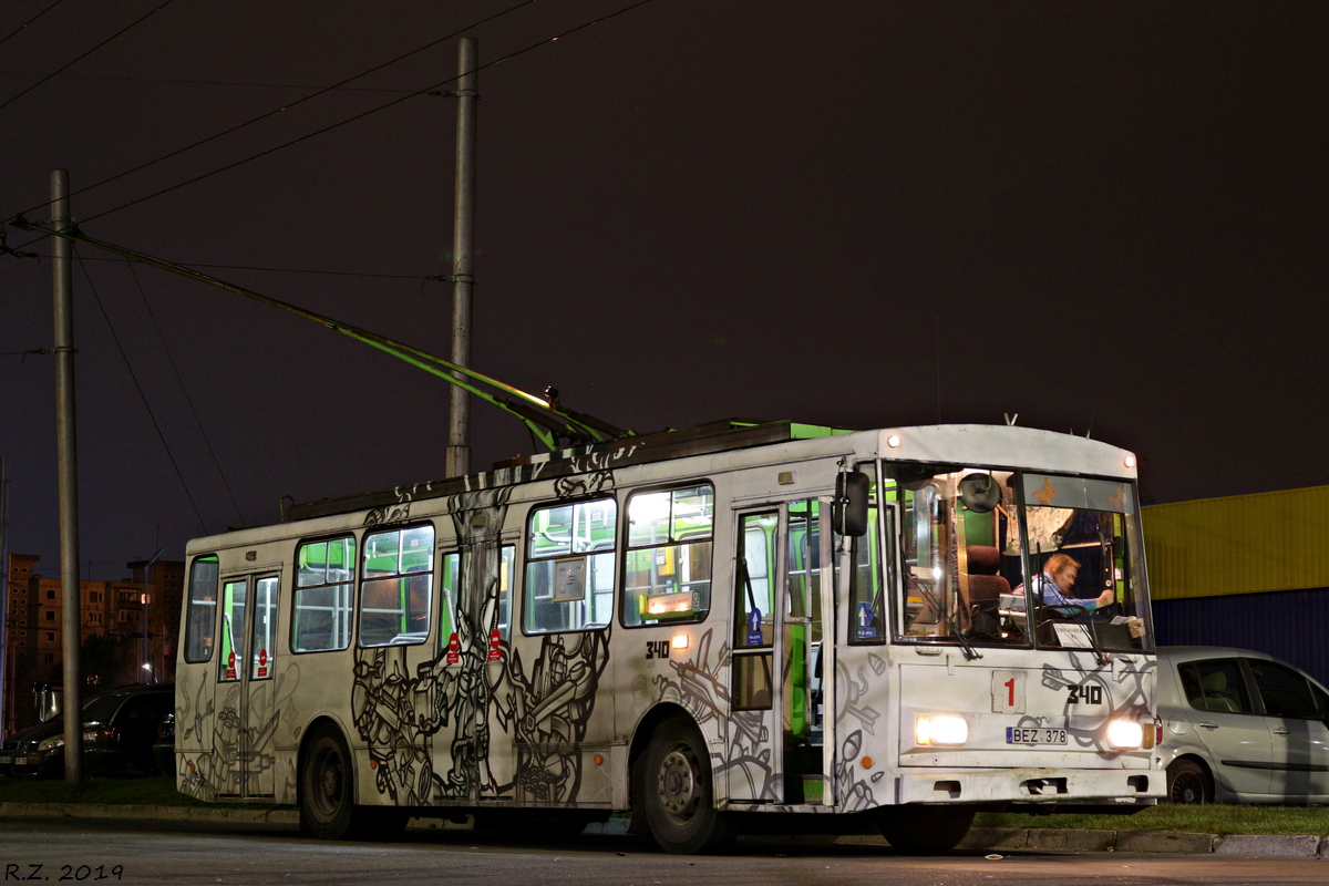 Каунас, Škoda 14Tr13/6 № 340