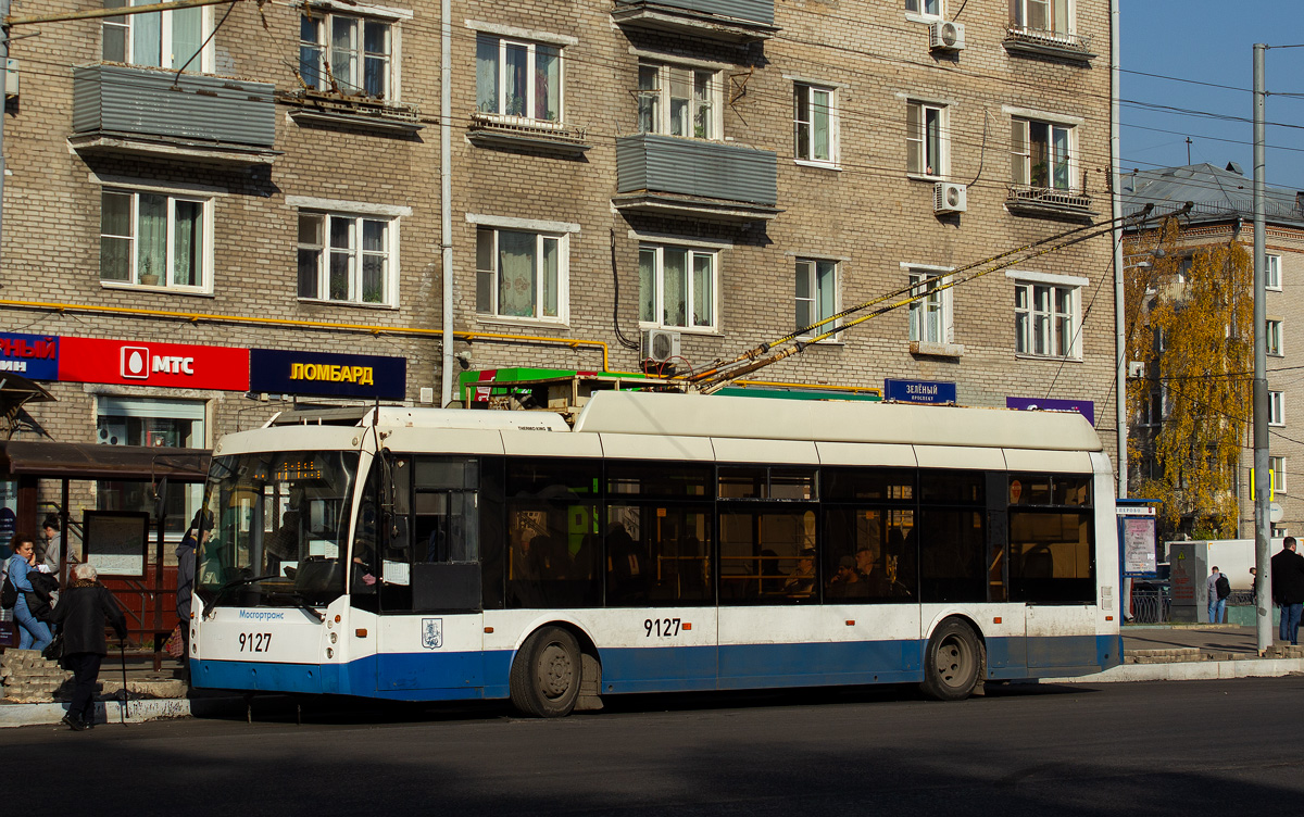 Москва, Тролза-5265.00 «Мегаполис» № 9127