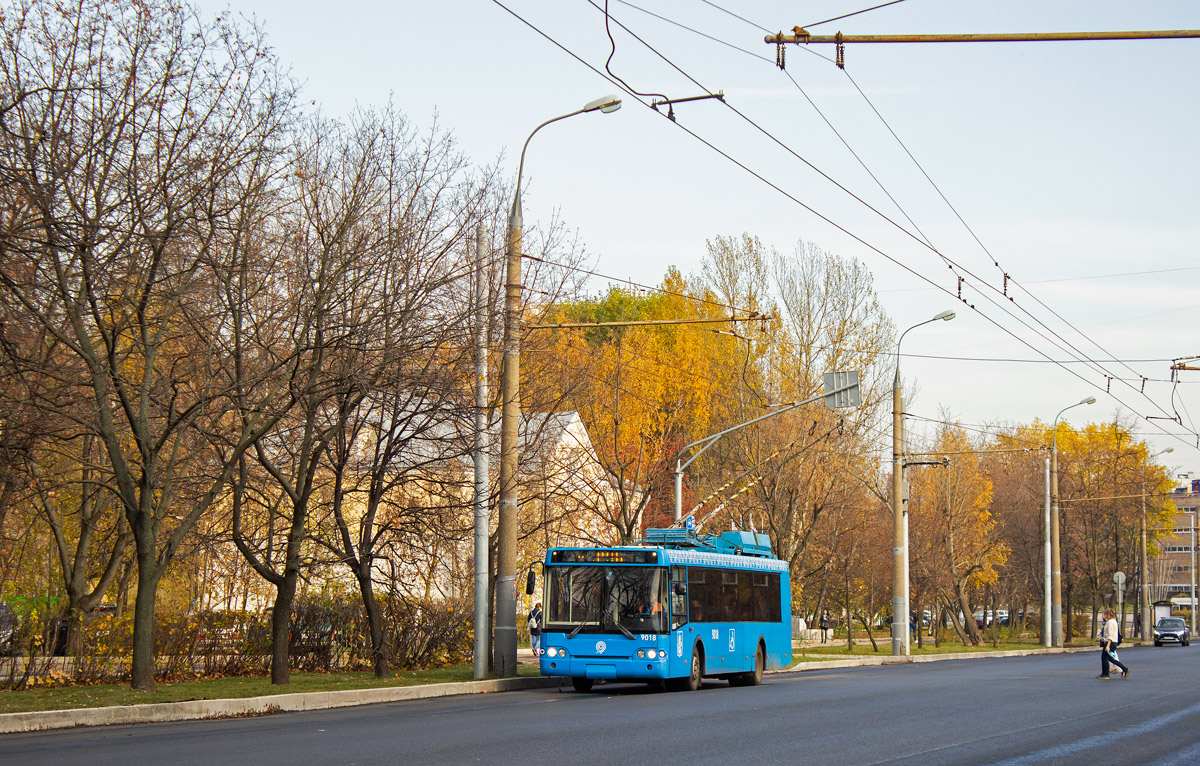 Москва, МТрЗ-52791 «Садовое Кольцо» № 9018