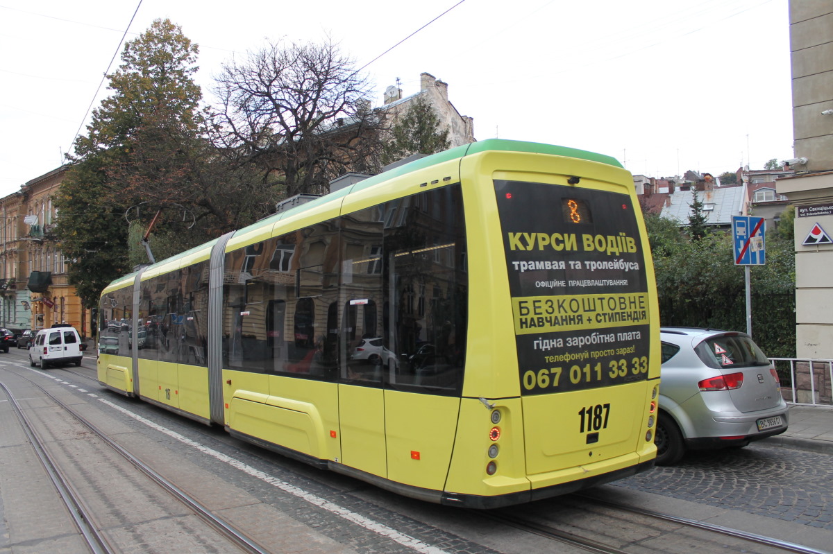 Львов, Electron T3L44 № 1187