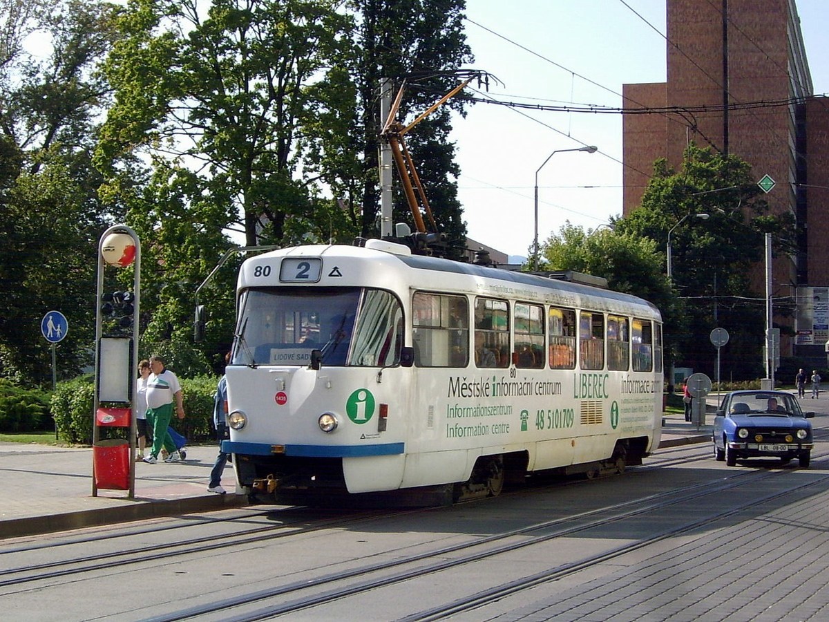 Либерец ― Яблонец-над-Нисой, Tatra T3M.04 № 80
