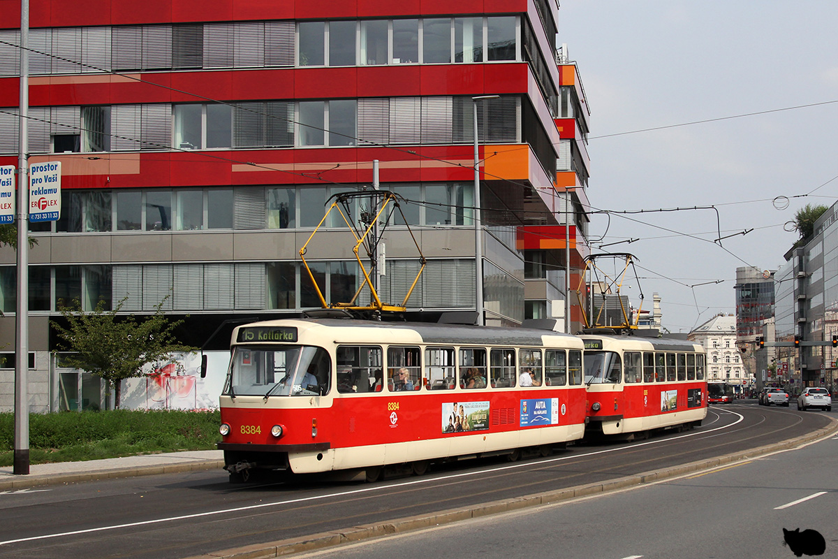 Прага, Tatra T3R.P № 8384