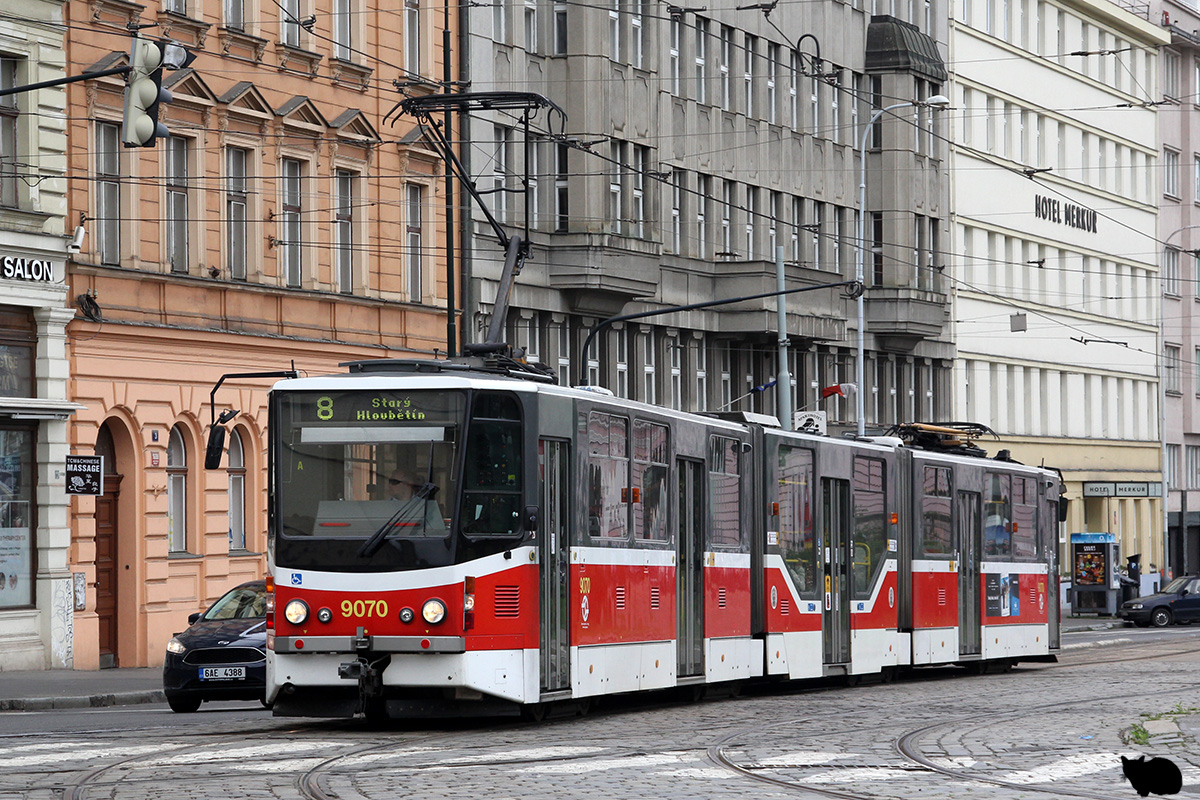 Прага, Tatra KT8D5R.N2P № 9070