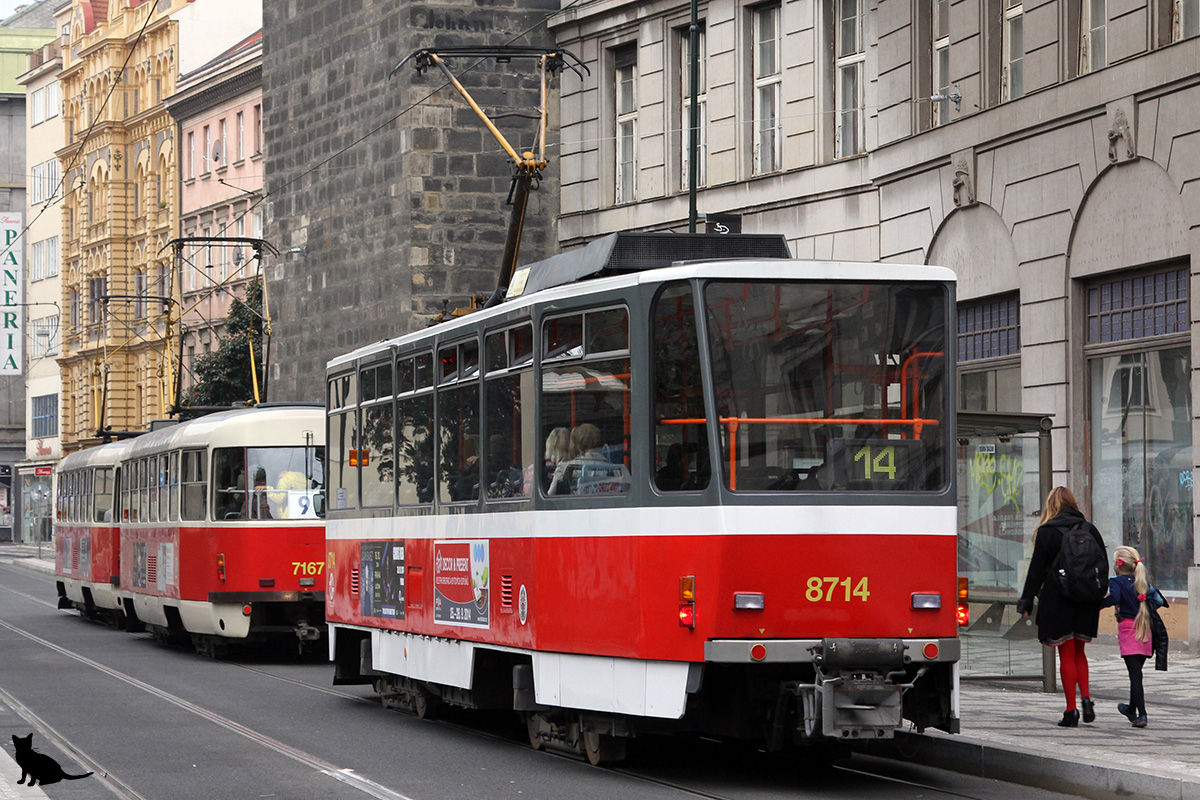 Прага, Tatra T6A5 № 8714