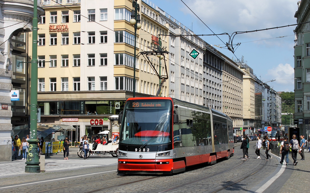 Прага, Škoda 15T3 ForCity Alfa Praha № 9282