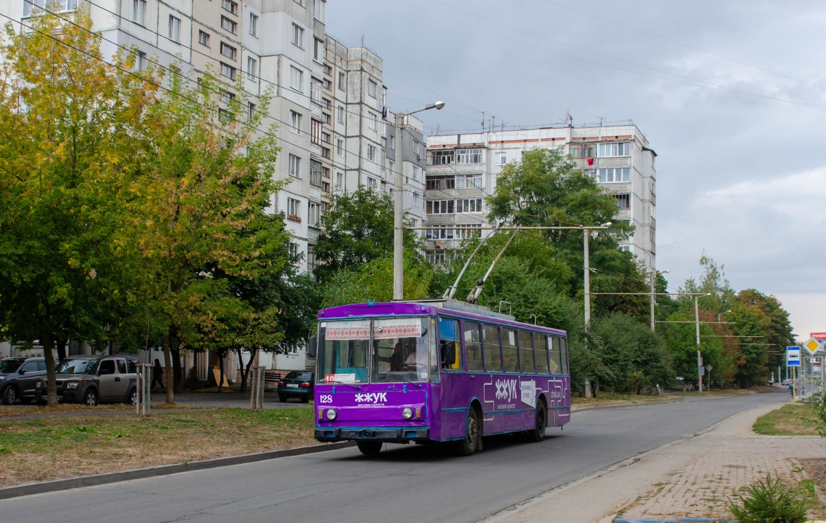 Ивано-Франковск, Škoda 14Tr02 № 128