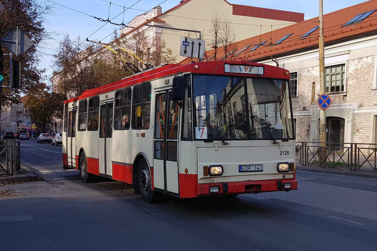 Вилнюс, Škoda 14Tr10/6 № 2128