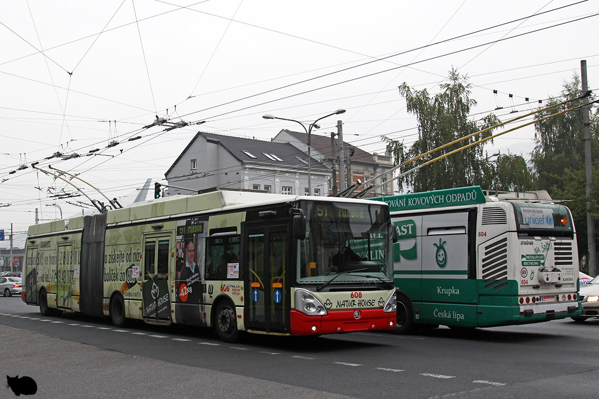 Усти-над-Лабем, Škoda 25Tr Irisbus Citelis № 608