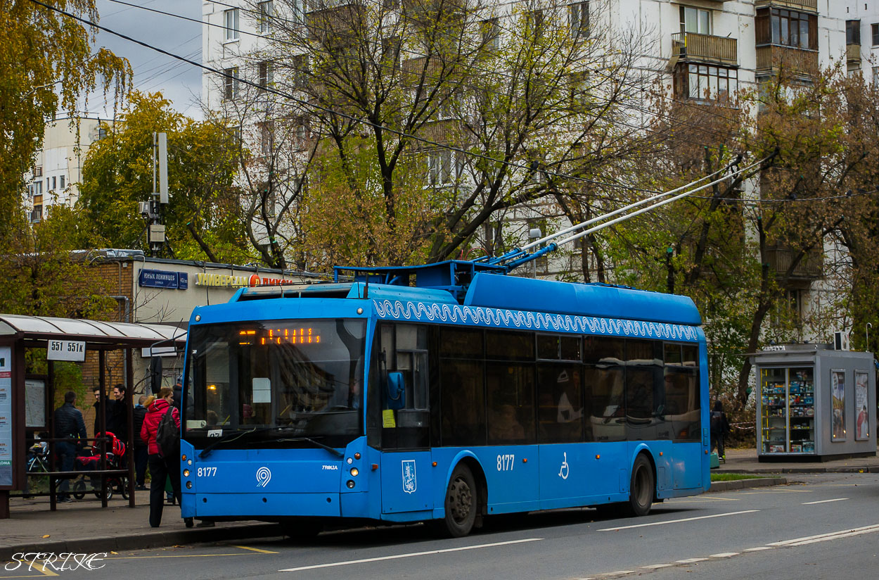 Москва, Тролза-5265.00 «Мегаполис» № 8177