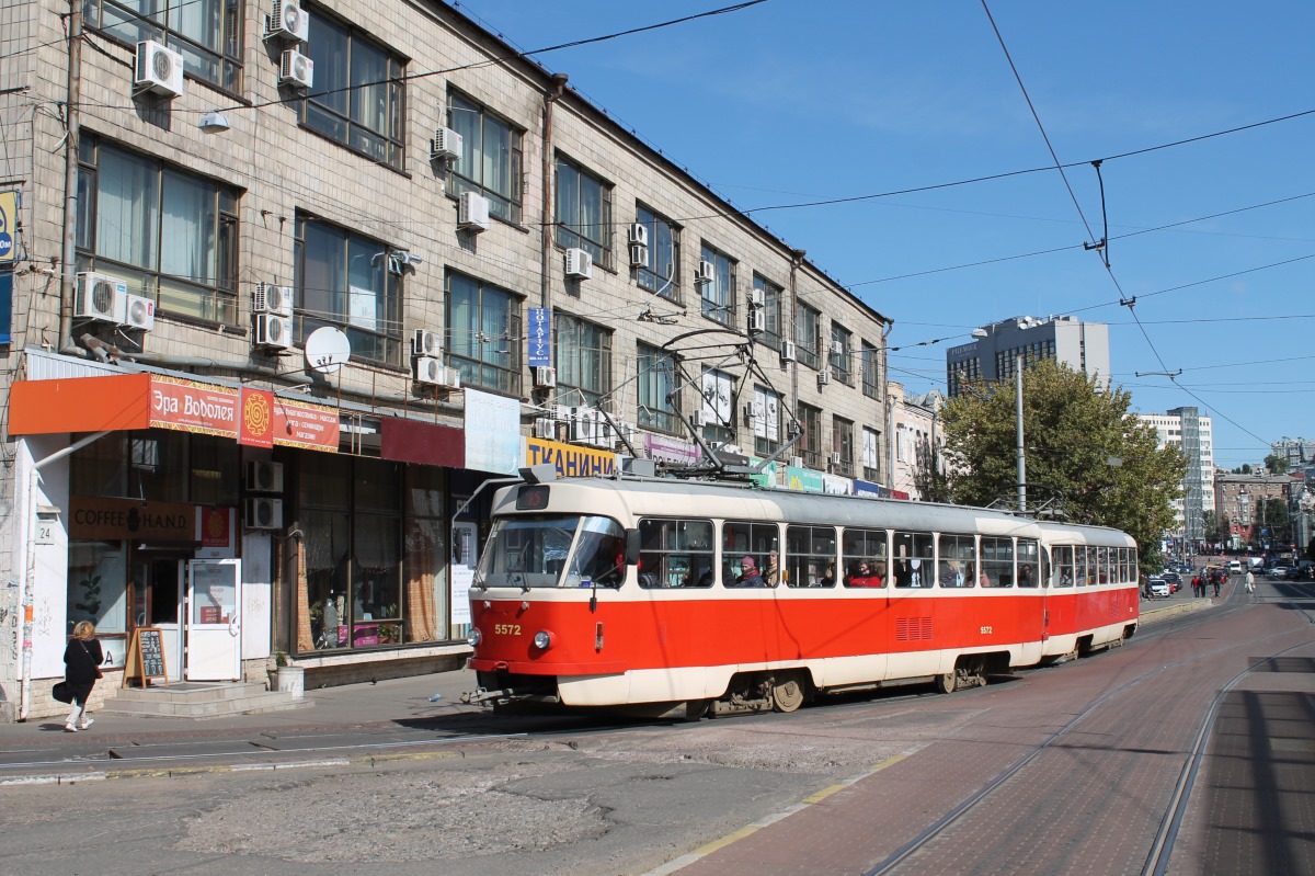 Kiova, Tatra T3SUCS # 5572