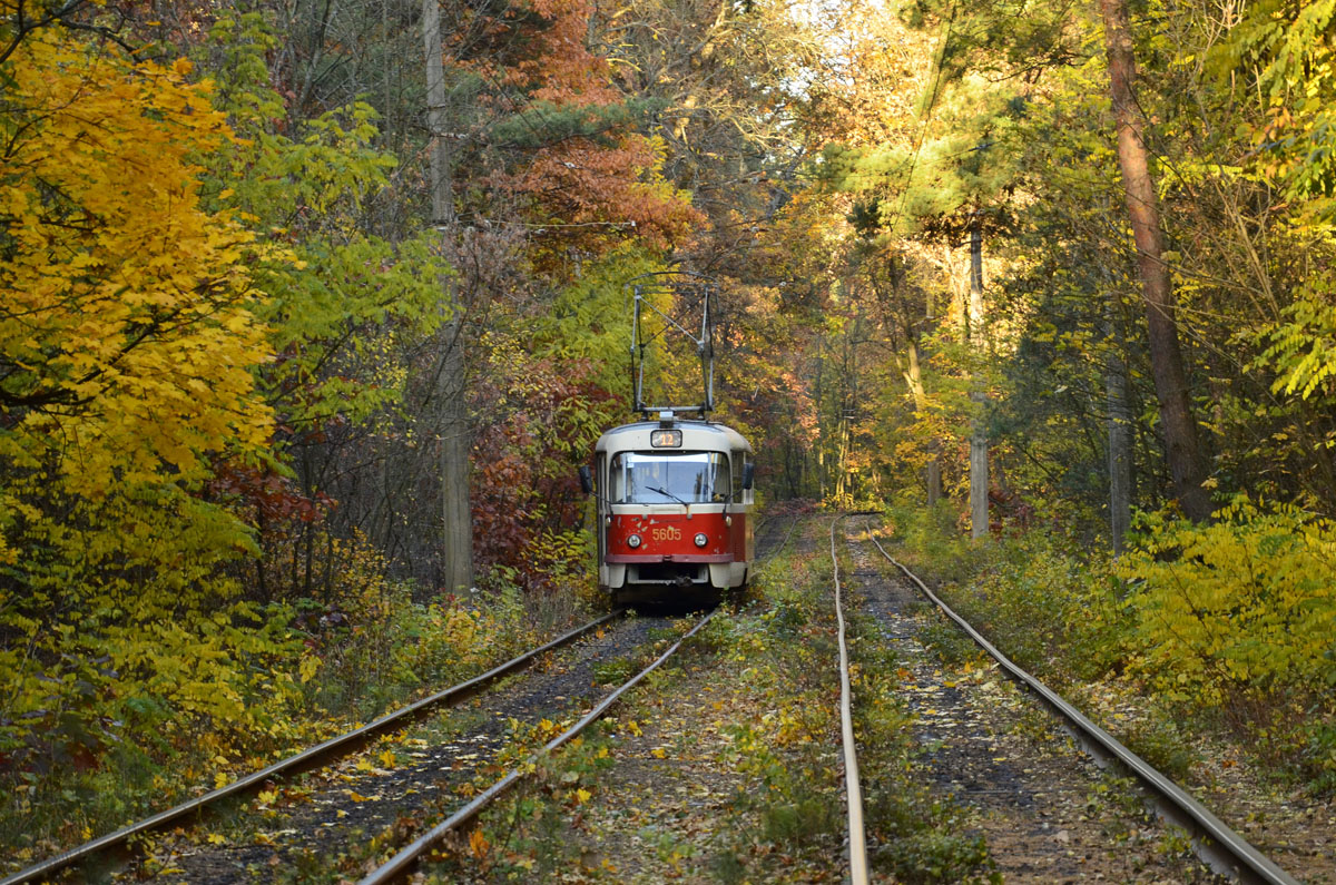 Киев, Tatra T3SU № 5605 Киев, Tatra T3SU № 5605