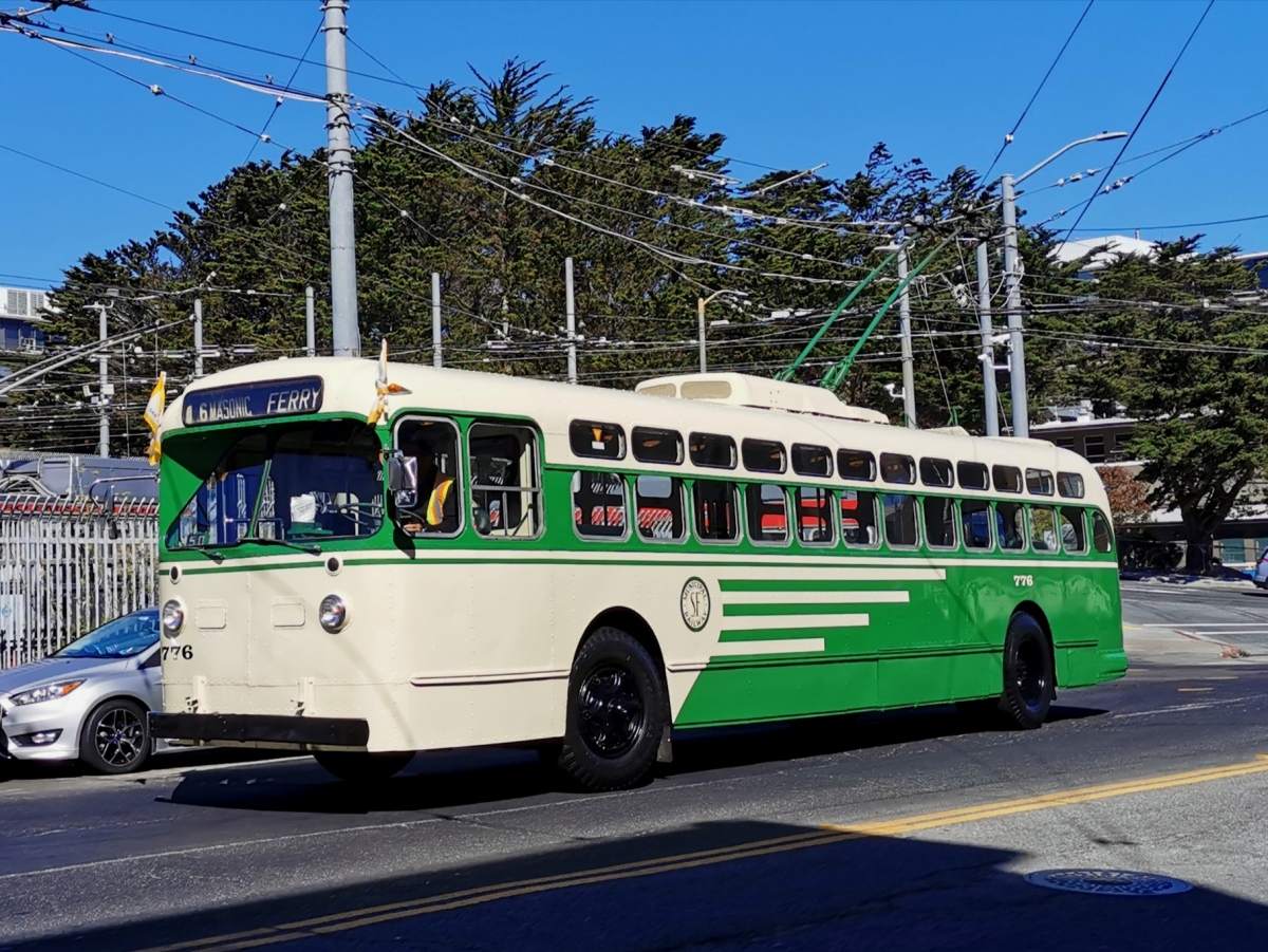 Сан-Франциско, область залива, Marmon-Herrington TC48 № 776