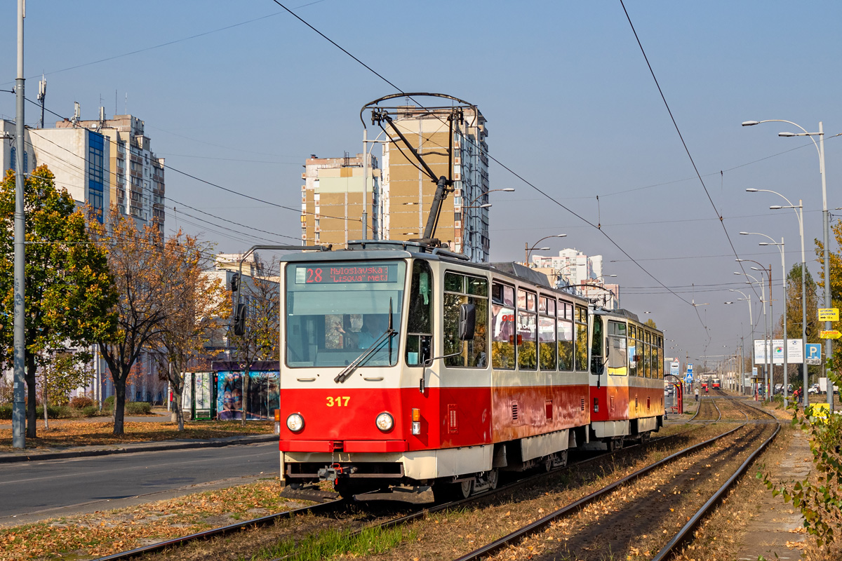 Kijevas, Tatra T6A5 nr. 317 Kijevas, Tatra T6A5 nr. 317