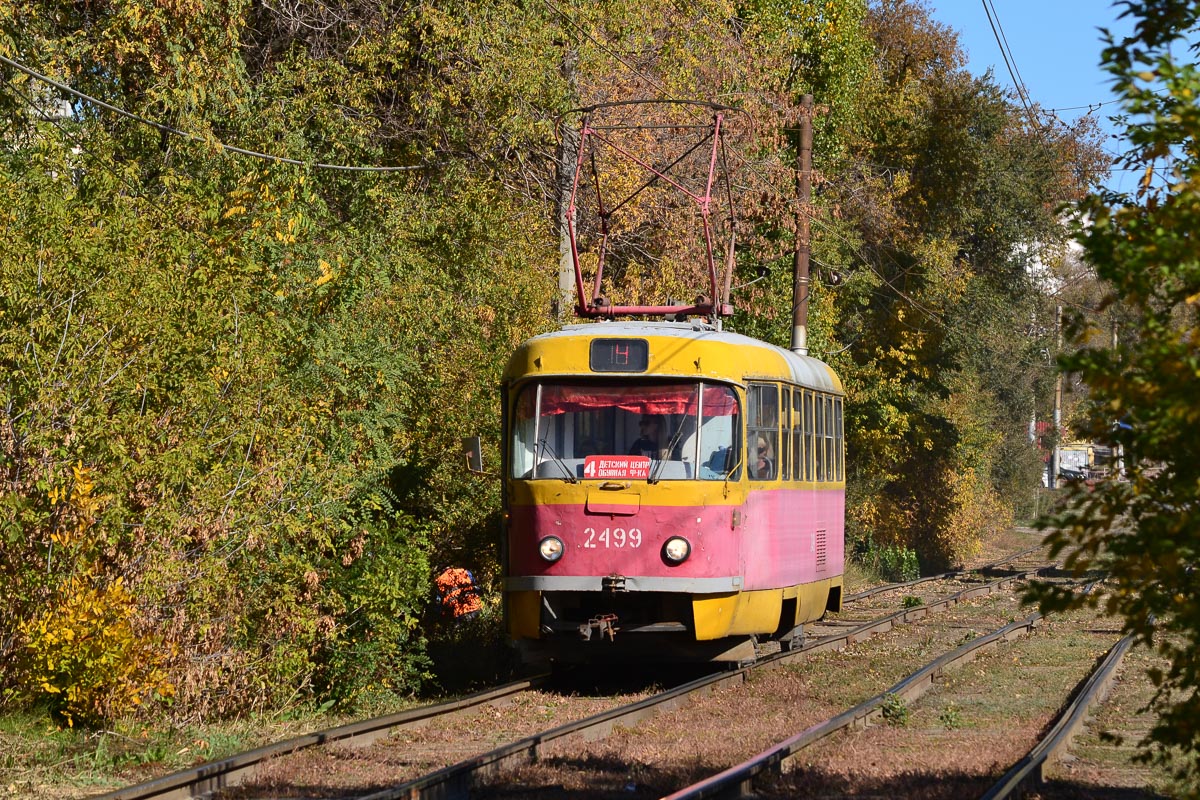 Волгоград, Tatra T3SU (двухдверная) № 2499