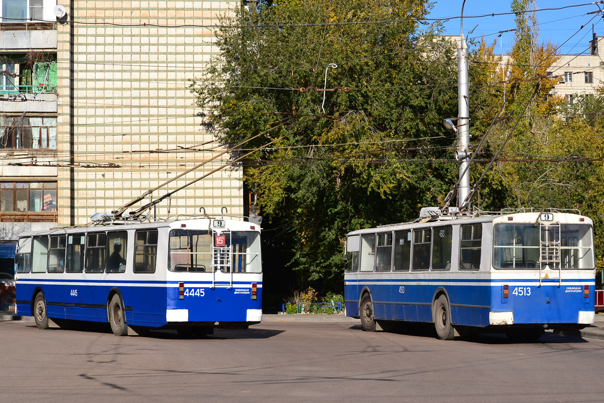 Volgograd, ZiU-682 (VZSM) № 4445; Volgograd, ZiU-682V [V00] № 4513