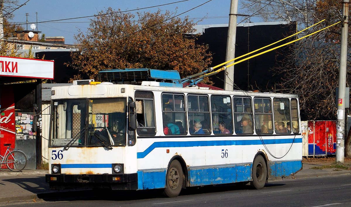 Полтава, ЮМЗ Т1Р (Т2П) № 56