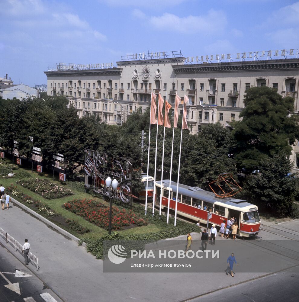 Днепр — Исторические фотографии: Трамвай