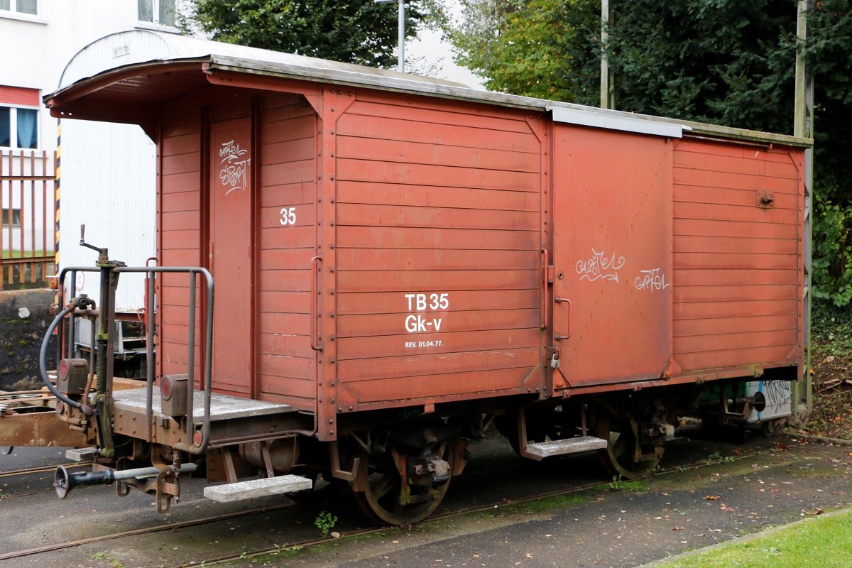 Берн, Двухосный грузовой прицеп № 35